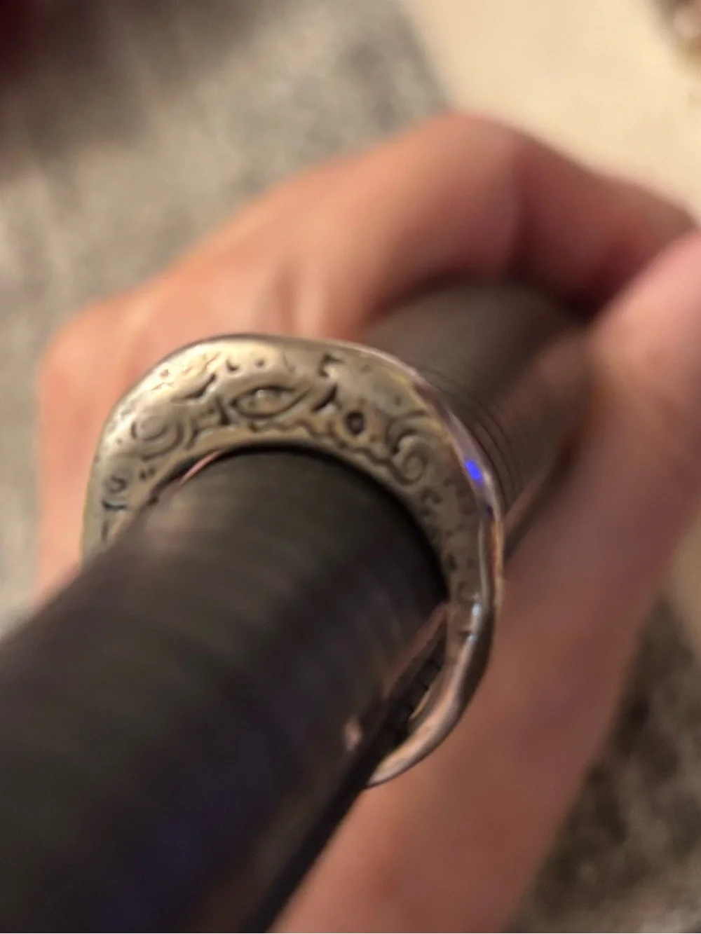 RARE JES Maharry Handmade Silver “FREE YOUR SPIRIT” Ring